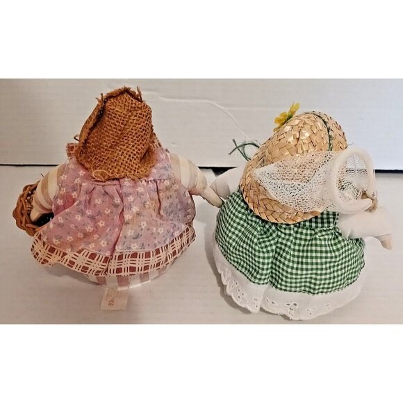 RUSS Berrie Duck Figure Lot  Shelf Sitter Kathleen Kelly and Eliza Ducklittle - Picture 2 of 13